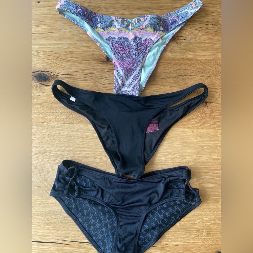 Set of 3 Victoria Secret bikini bottoms